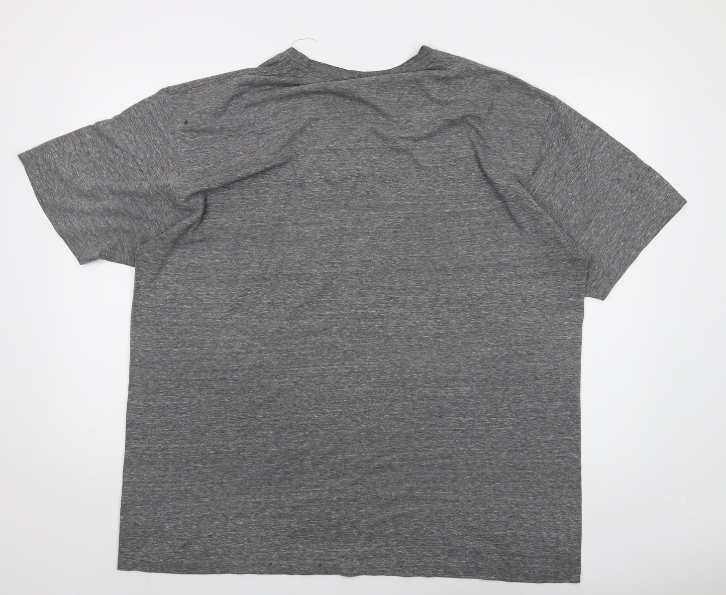 Guinness Mens Grey Cotton T-Shirt Size 2XL Crew Neck