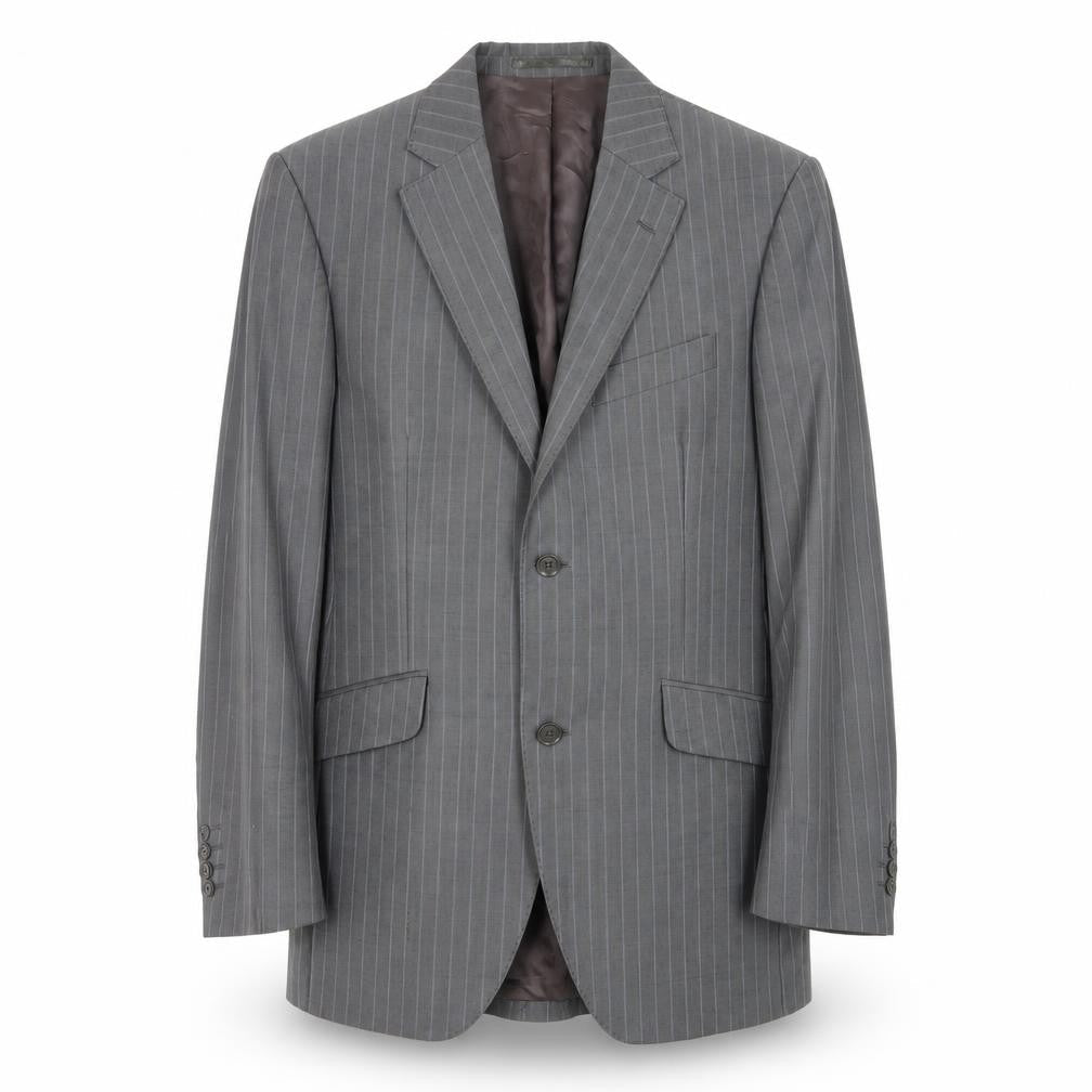 Mens 38 Chest Regular Austin Reed Grey Two-Button Suit Jacket