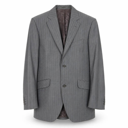 Mens 38 Chest Regular Austin Reed Grey Two-Button Suit Jacket