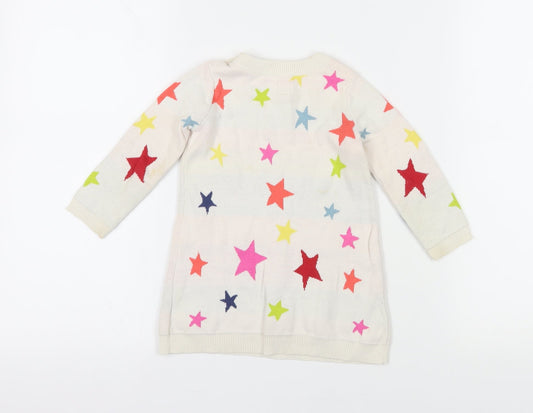 Gap Unisex Baby Multicoloured Star Jumper 12-18M Pullover