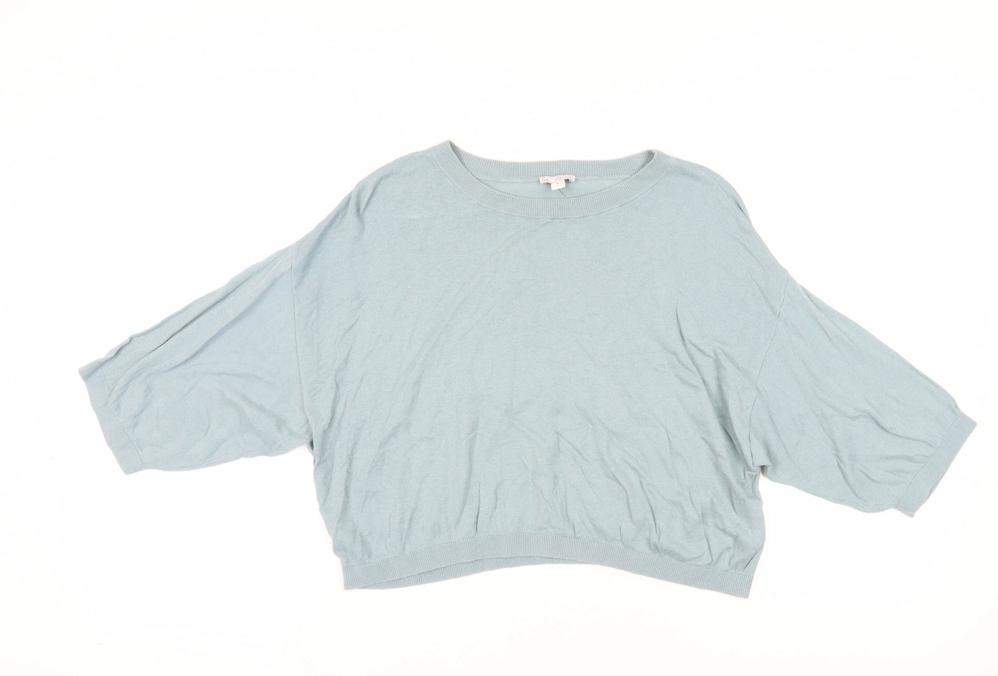 Gap Women's Blue Relaxed Pullover Jumper - Medium