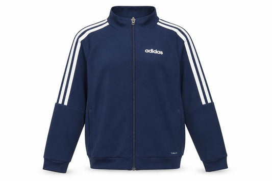 Adidas Boys Blue Full Zip Sports Sweatshirt, 9-10 Years