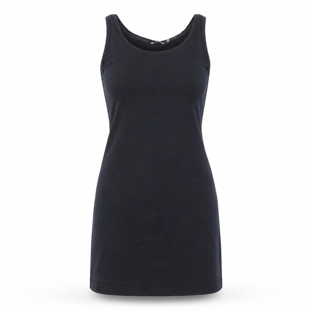 Sandwich Womens Black Viscose Tank Dress Size M Scoop Neck Pullover