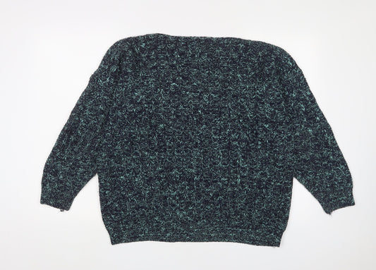 Forenza Women's Multicoloured Cable-Knit Jumper - Size M