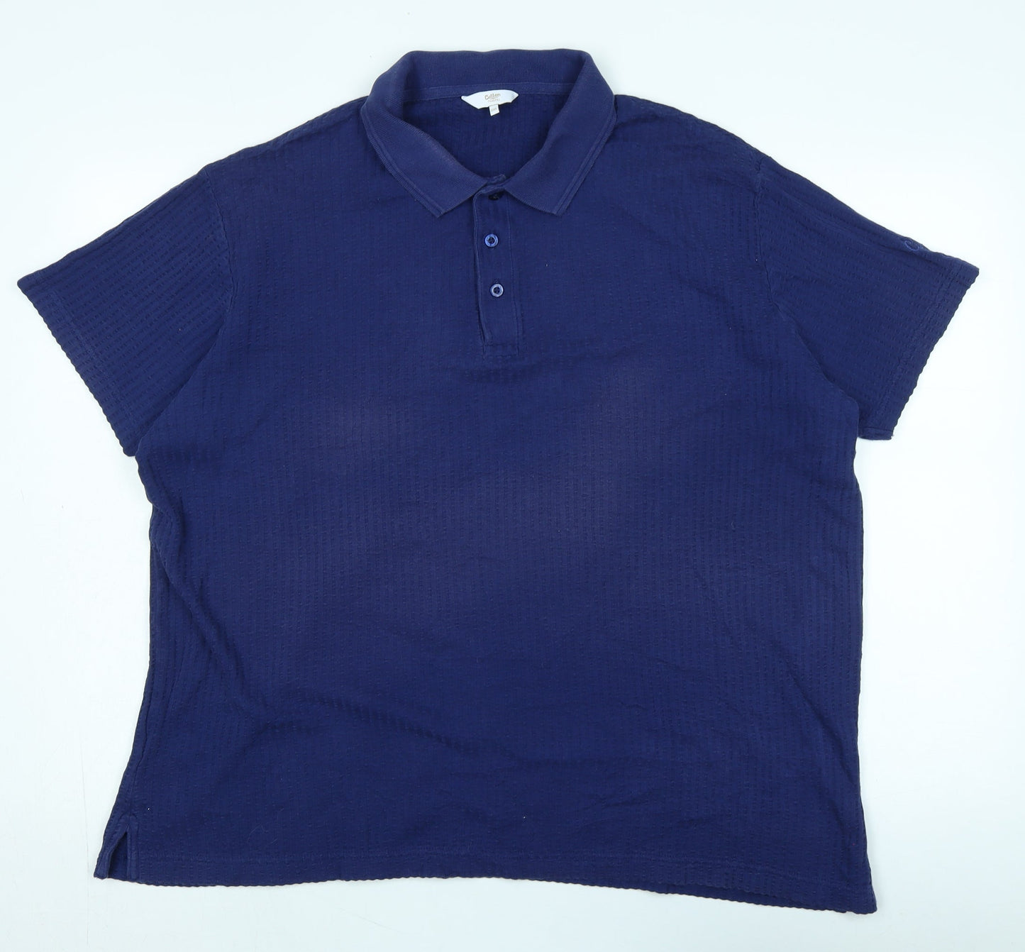 Cotton Traders Men’s Blue 2XL Collared T-Shirt