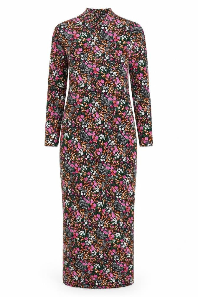 Front view of Only Women's Multicoloured XS Bodycon Dress