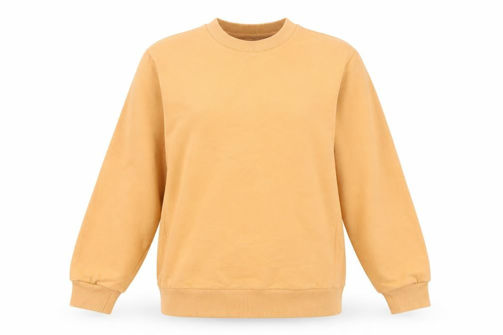 Front view of ASOS DESIGN Women’s Beige XS Pullover Sweatshirt
