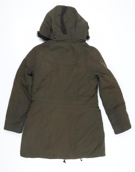 Marc New York Women's Green Parka Coat S