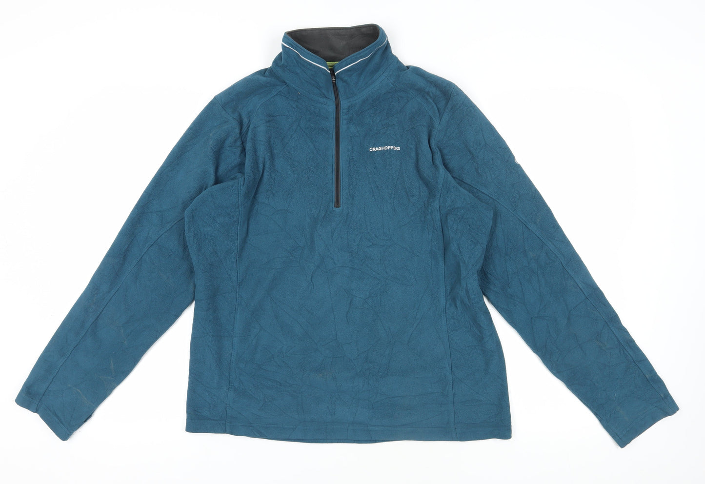 Craghoppers Men's Blue 1/2 Zip Fleece Sweatshirt M