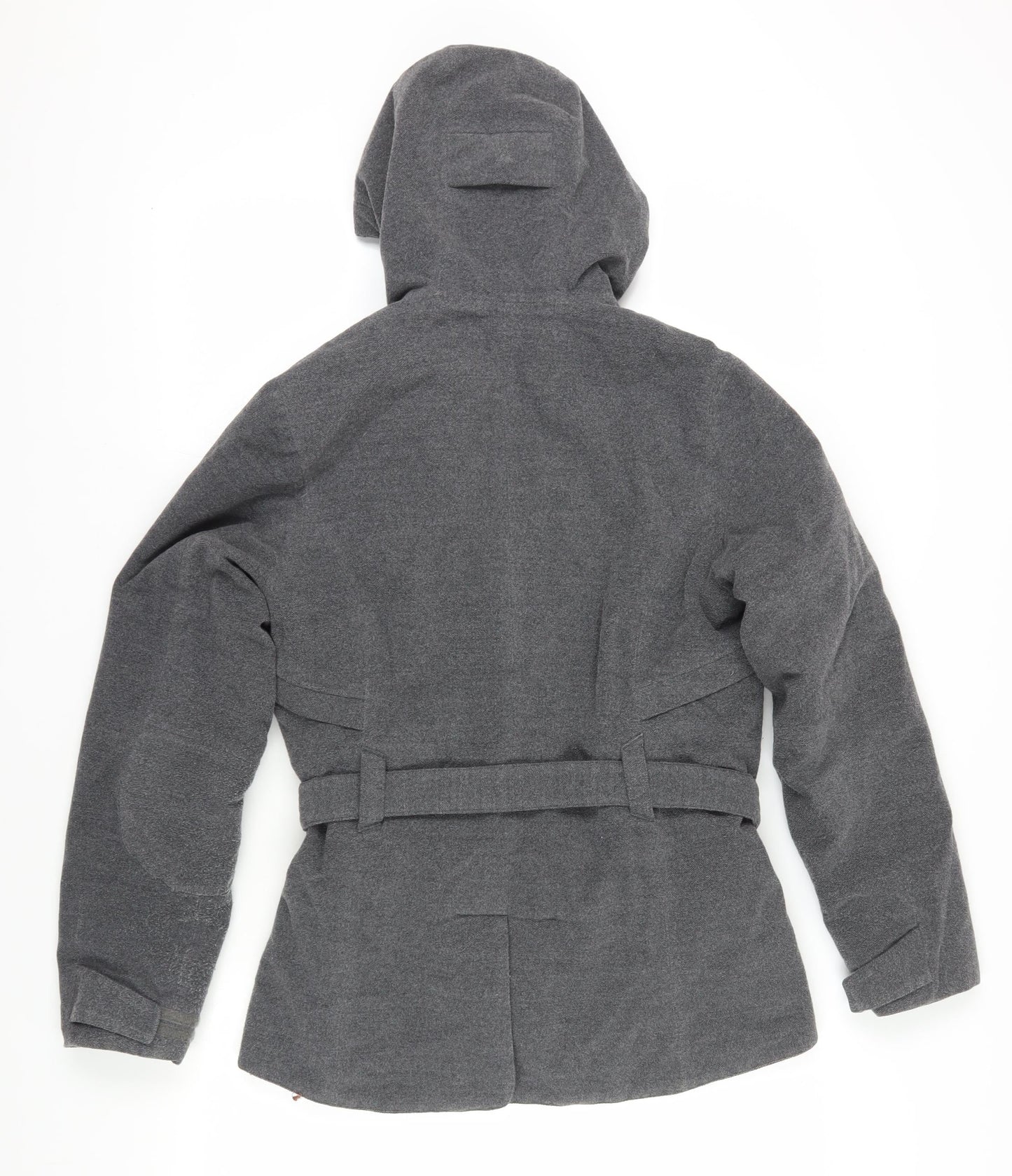 Tenson Women's Grey Parka Jacket Waterproof Size 6