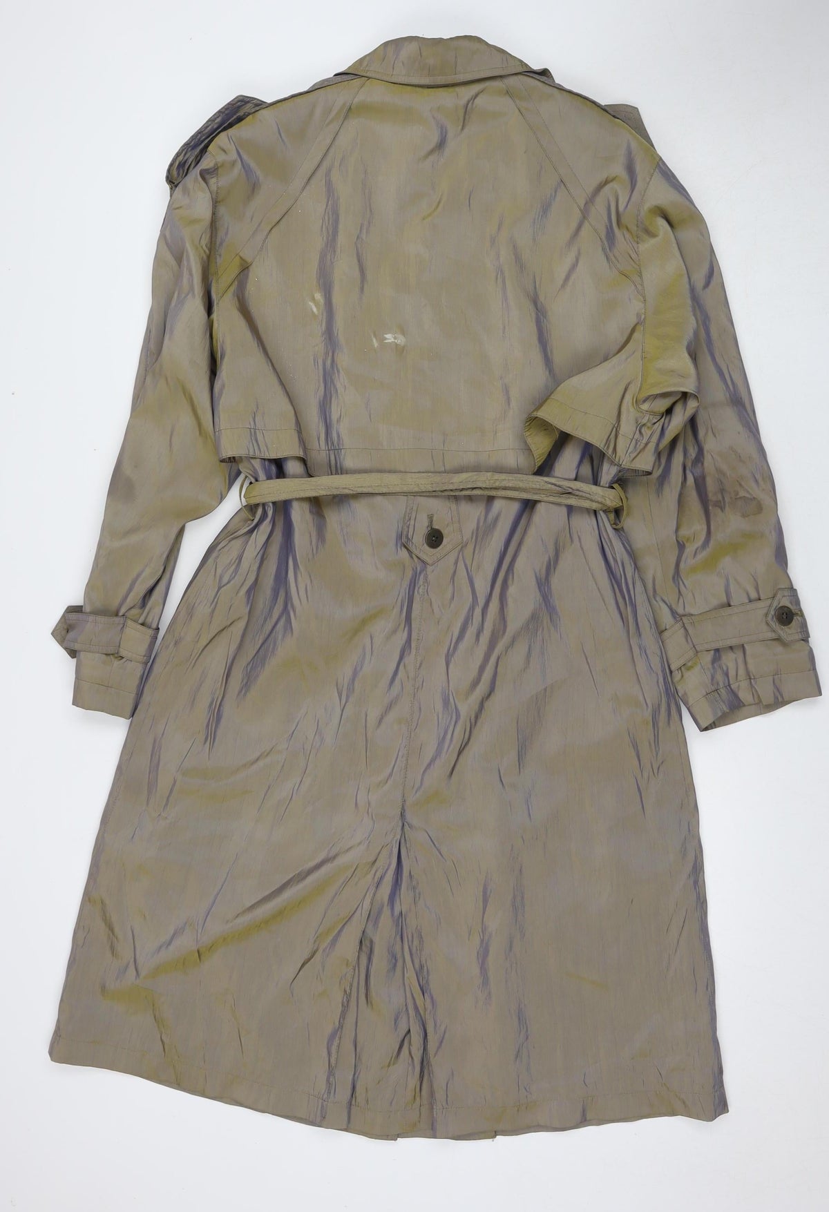 Hamells Women's Beige Trench Coat Size 14 Classic