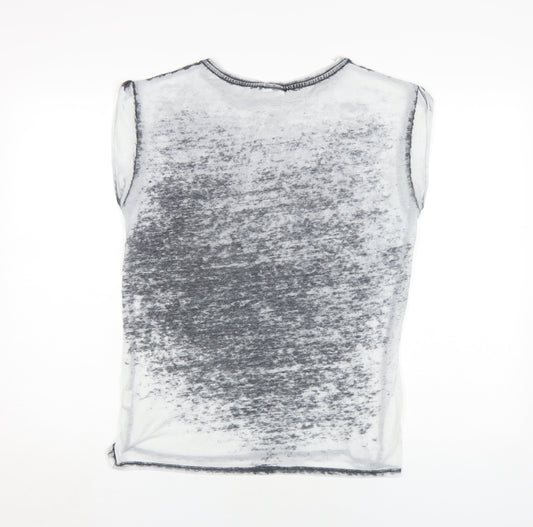 Disney Teens Grey Lion King Sleeveless T-Shirt - Size 10