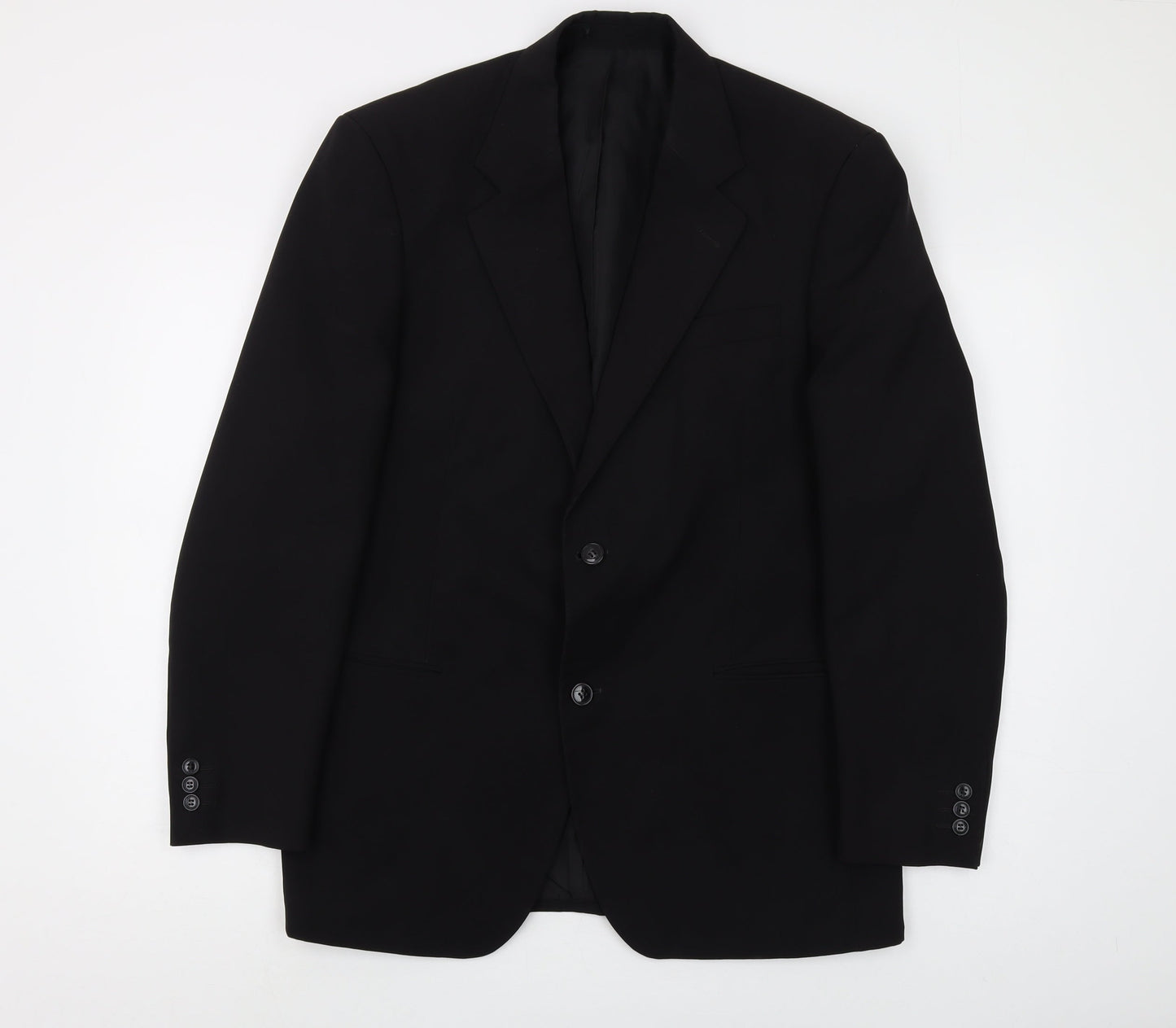 Farah Men's Black Blazer Size 38 - Formal Classic