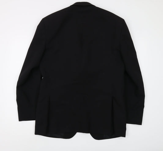 Farah Men's Black Blazer Size 38 - Formal Classic
