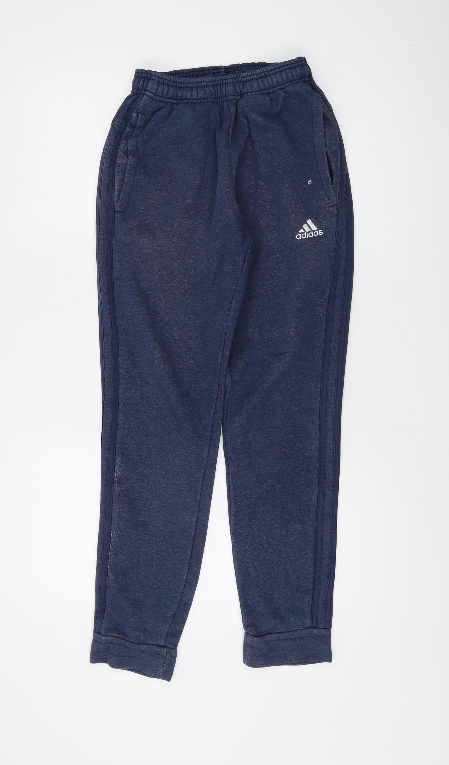 Adidas Unisex Blue Jogger XS with Elastic Waist