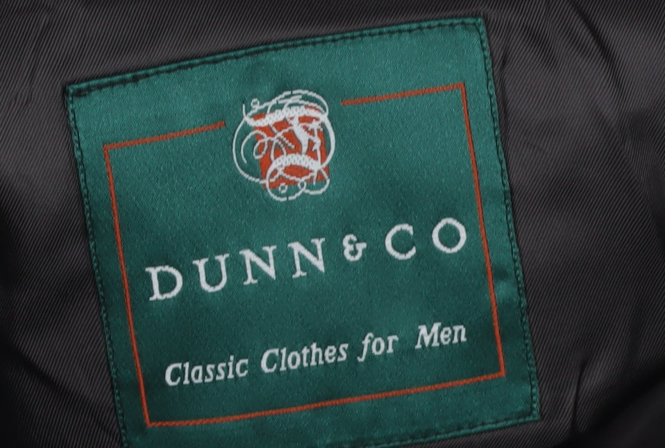 Dunn & Co Mens Green Stripe Blazer 40R Classic