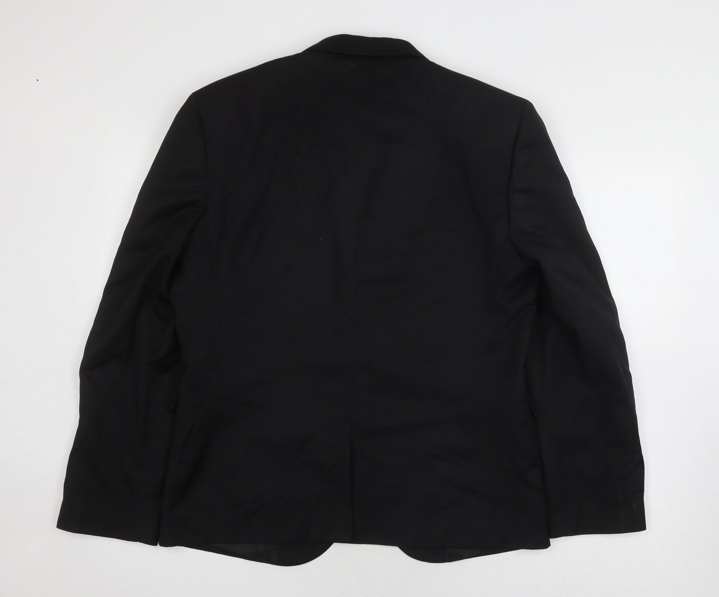 Next Men's Black Slim Fit Blazer 42 Regular