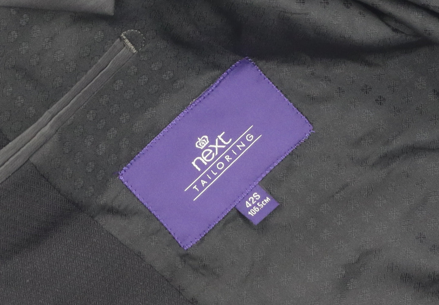 Next Men's Black Slim Fit Blazer 42 Regular