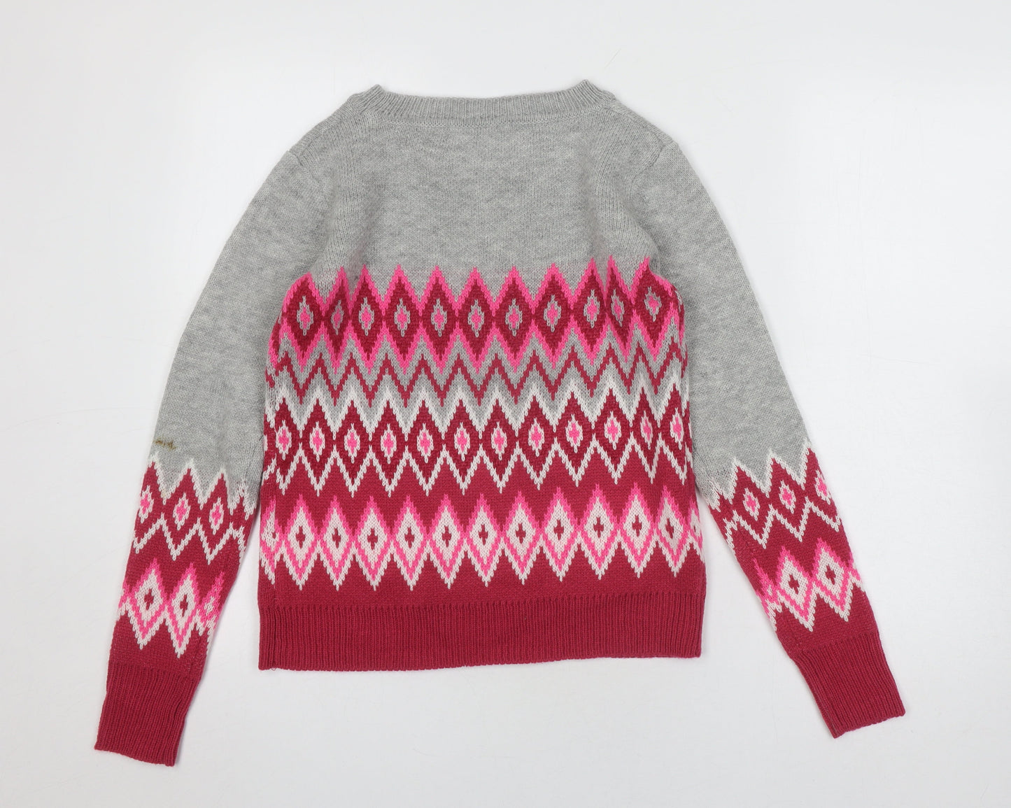 Oasis Women's Multicoloured XS Geometric Pullover Jumper