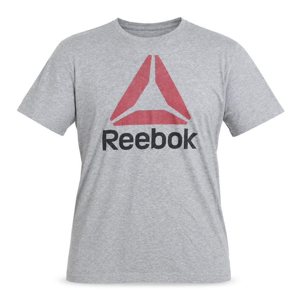 Mens UK Size M Reebok Grey  Cotton T-Shirt