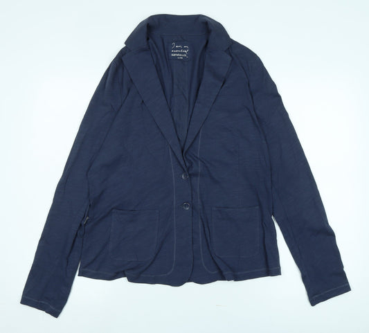 Sandwich Women's Blue Blazer - 2XL, Cotton Blend