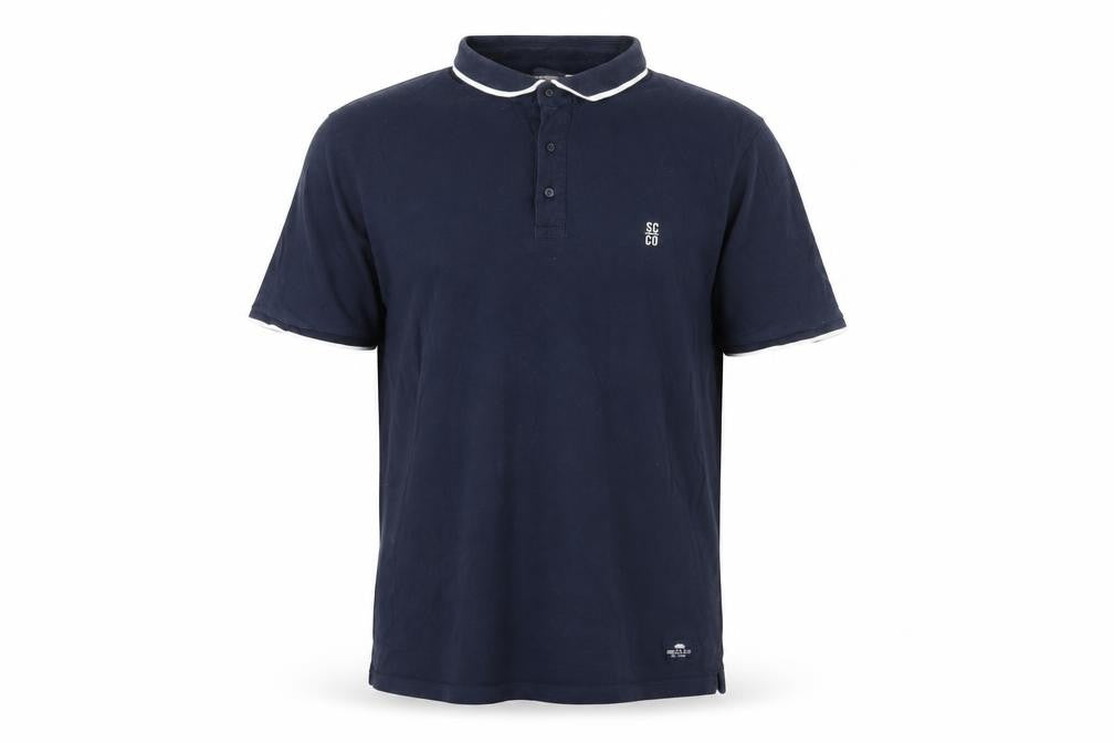 Soulcal & Co Men's 2XL Navy Polo Shirt Short Sleeve
