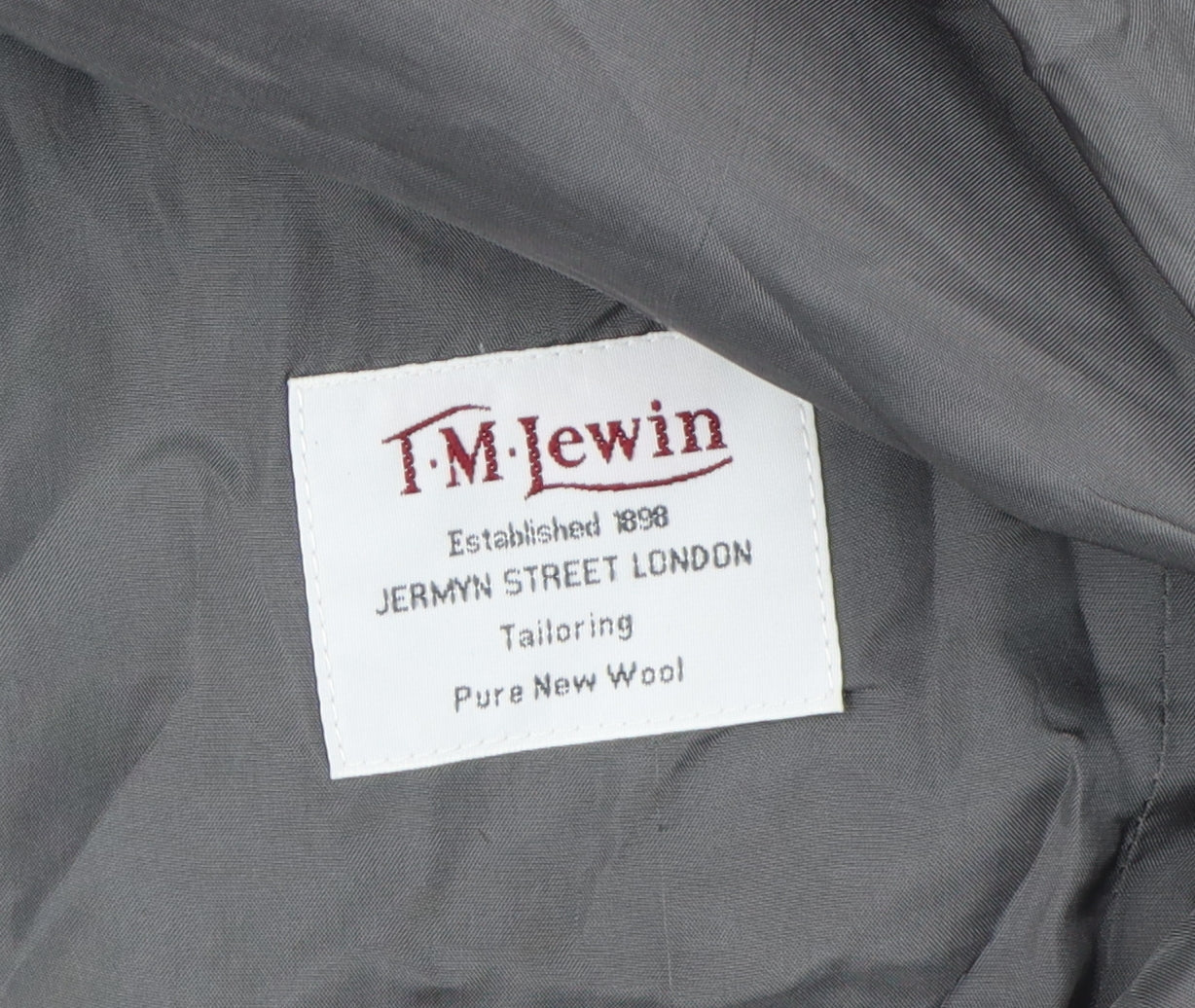 T.M.Lewin Men's Grey Blazer, Size 38, Formal Wear