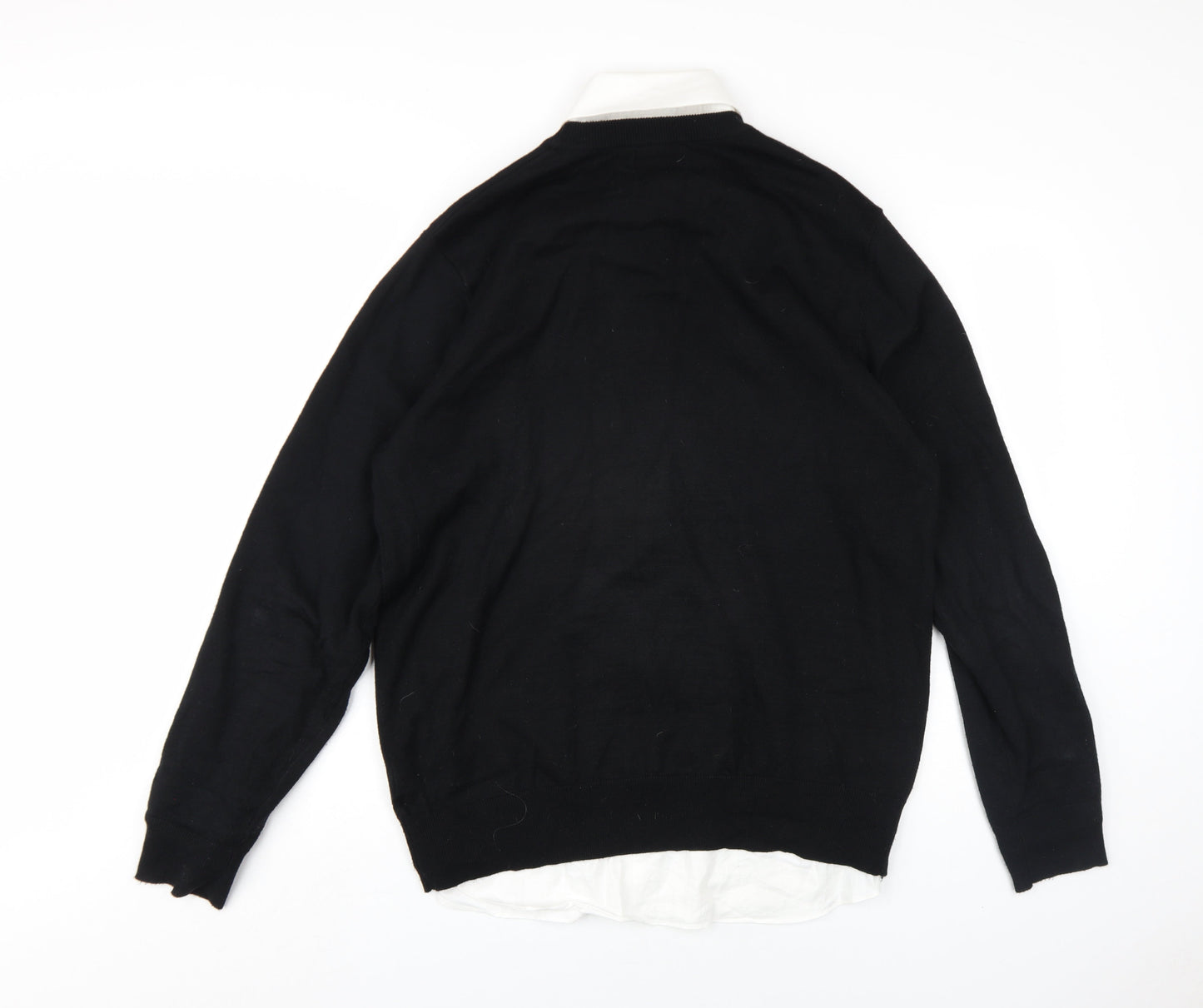 Taylor & Hunt Men's Black Pullover Jumper Size 14