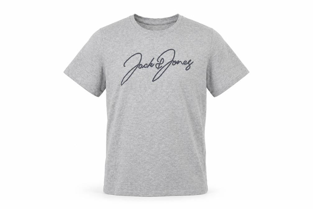 Jack & Jones Boys Grey Logo T-Shirt, Size 14 Years