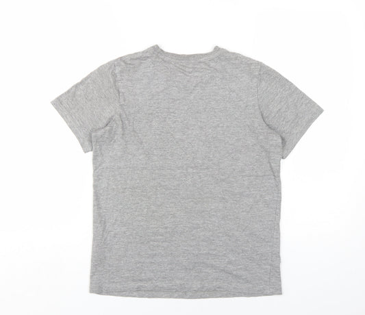Jack & Jones Boys Grey Logo T-Shirt, Size 14 Years