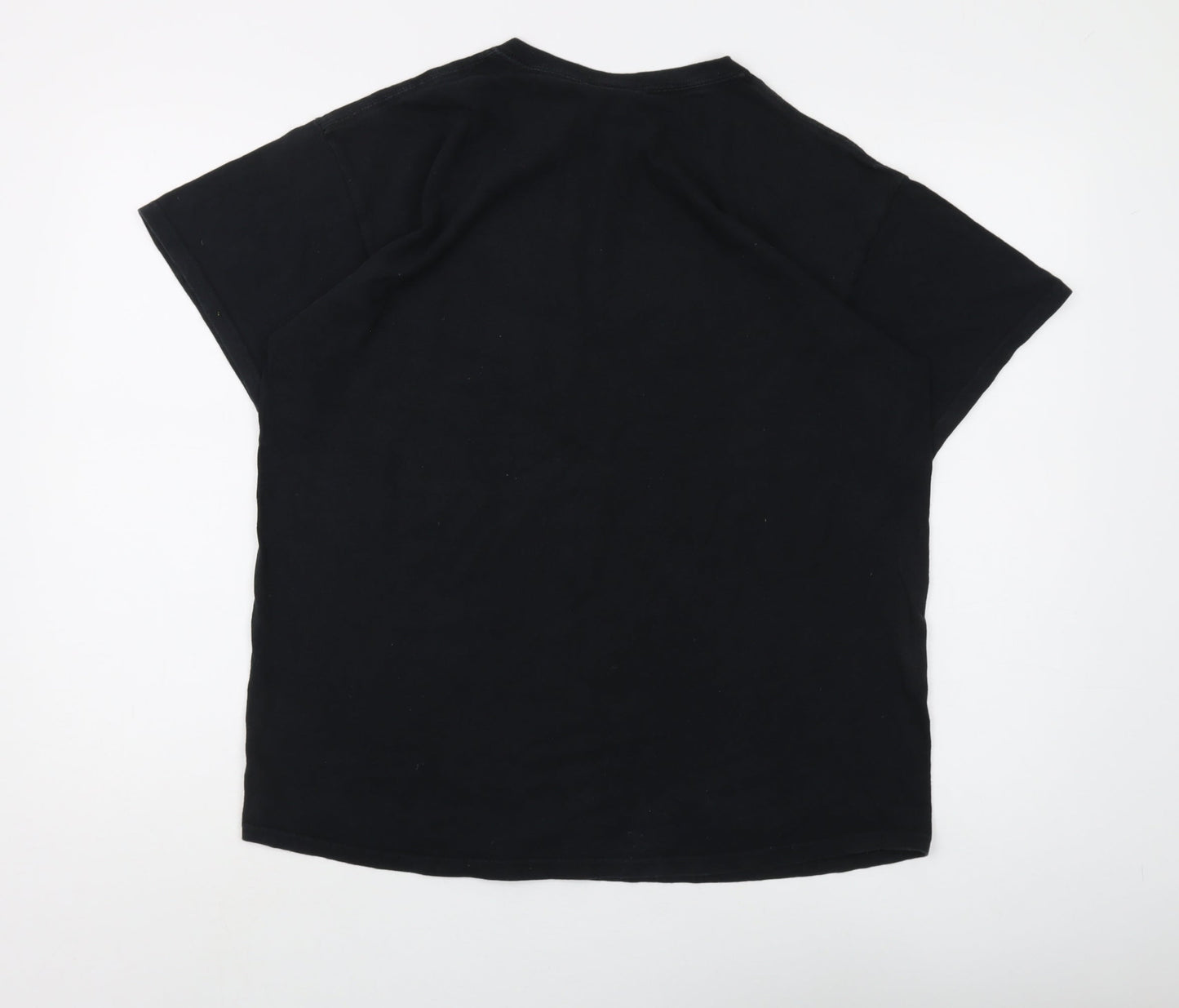 OFF PISTE Mens Black Crew Neck Logo T-Shirt - L