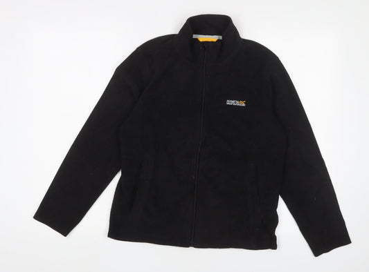 Regatta Boys Black Full Zip Basic Jacket 18 Years