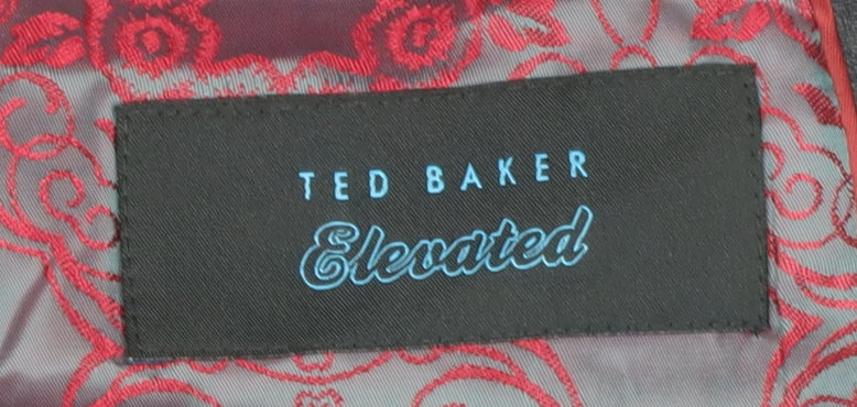 Ted Baker Men's Black Blazer, 38R, Classic Formal