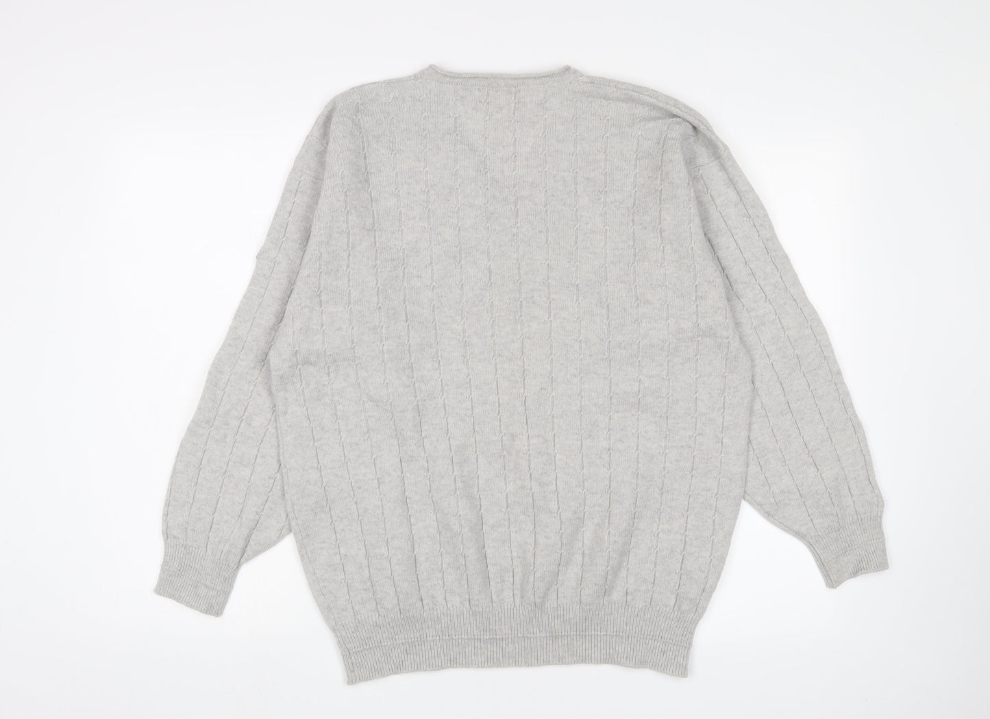 Pringle Golf Men's Grey Wool Pullover Jumper S