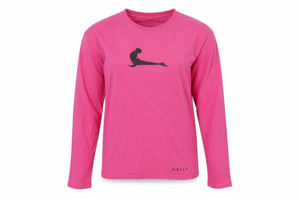 Only Pink Long Sleeve Basic T-Shirt XL Women