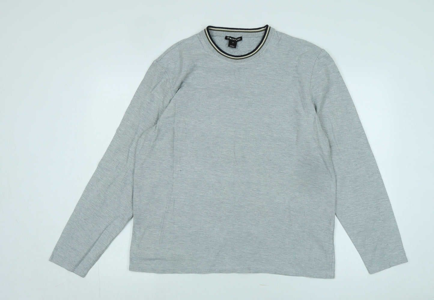 Whistles Men's Grey Pullover Sweatshirt XL Regular