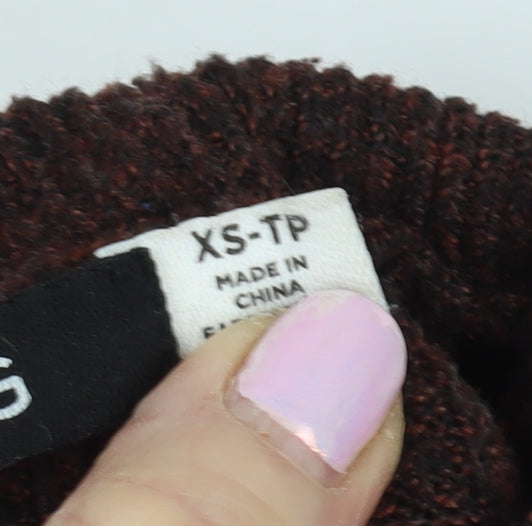 BDG Women's Brown Knit Pullover Jumper XS
