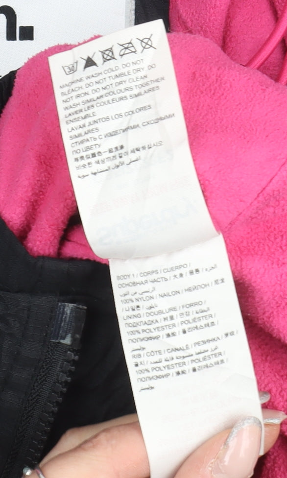 Superdry Women's Black Windbreaker Jacket Large
