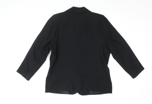 Atrium Collection Women's Black Blazer, Size 12