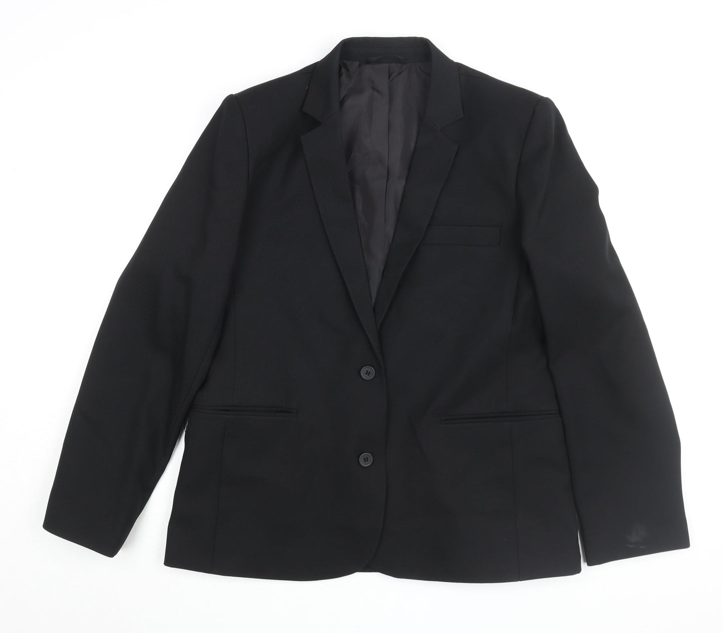 Winterbottom's Men's Black Blazer 40 Single-Breasted