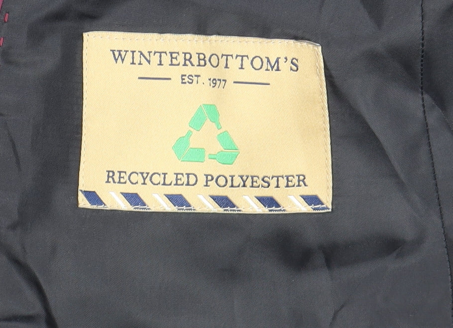 Winterbottom's Men's Black Blazer 40 Single-Breasted