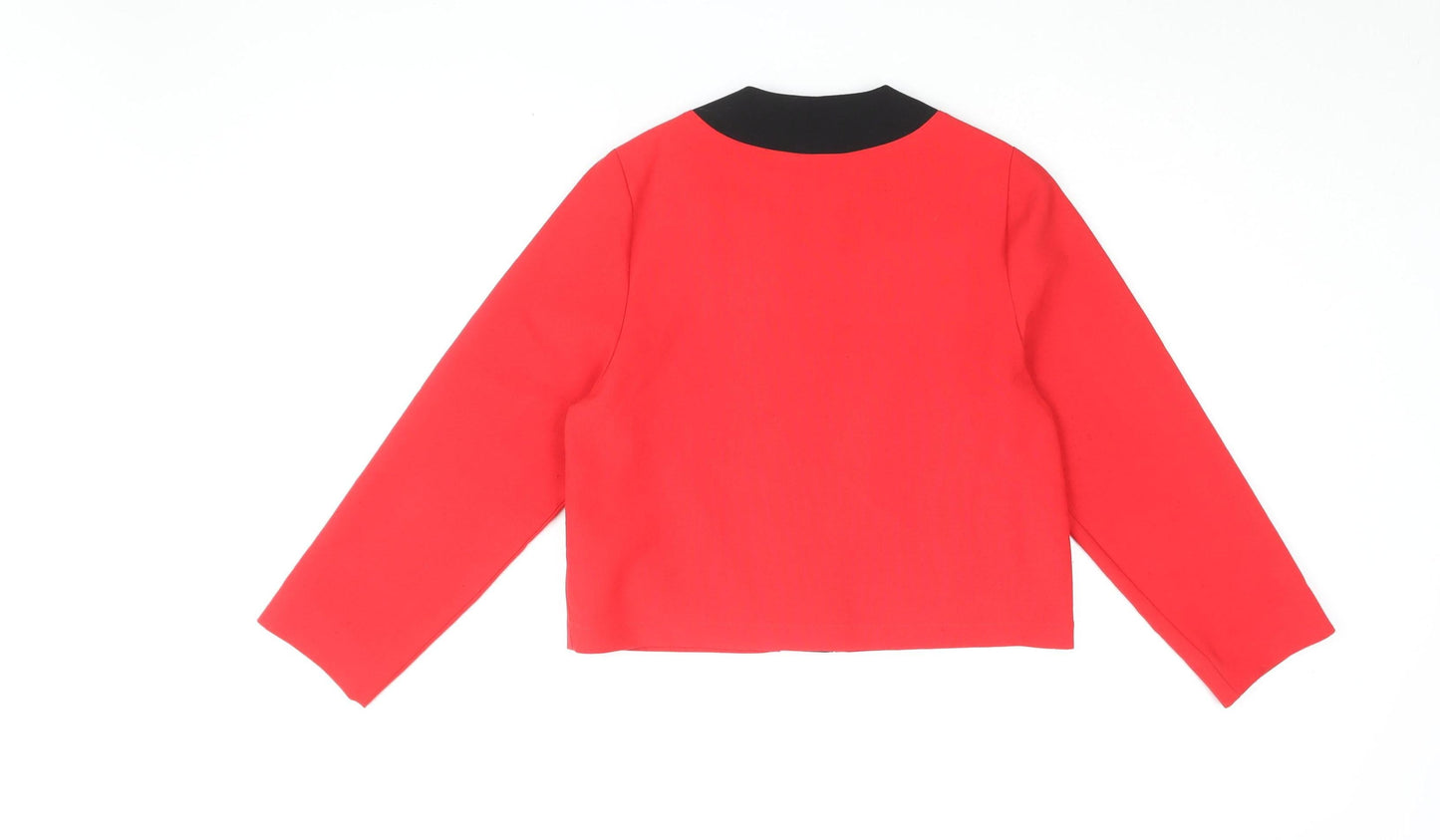 Opus Women's Red Cropped Jacket Size 12