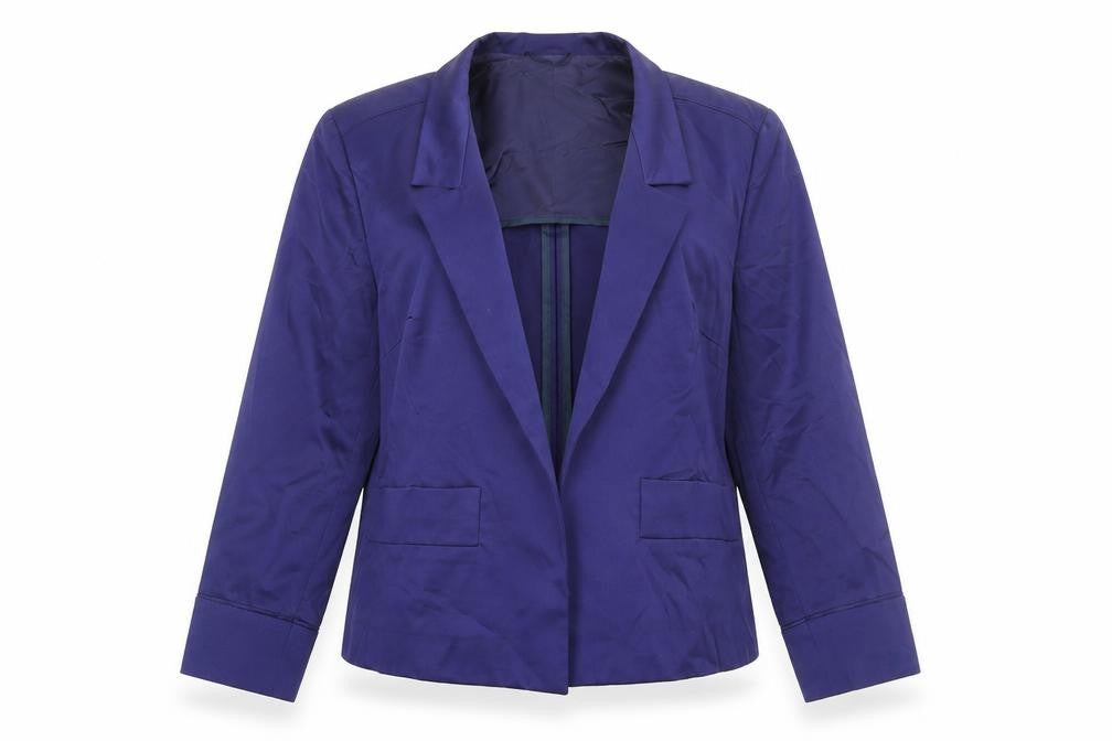 Marella Women's Blue Blazer Size 12 Classic Twill