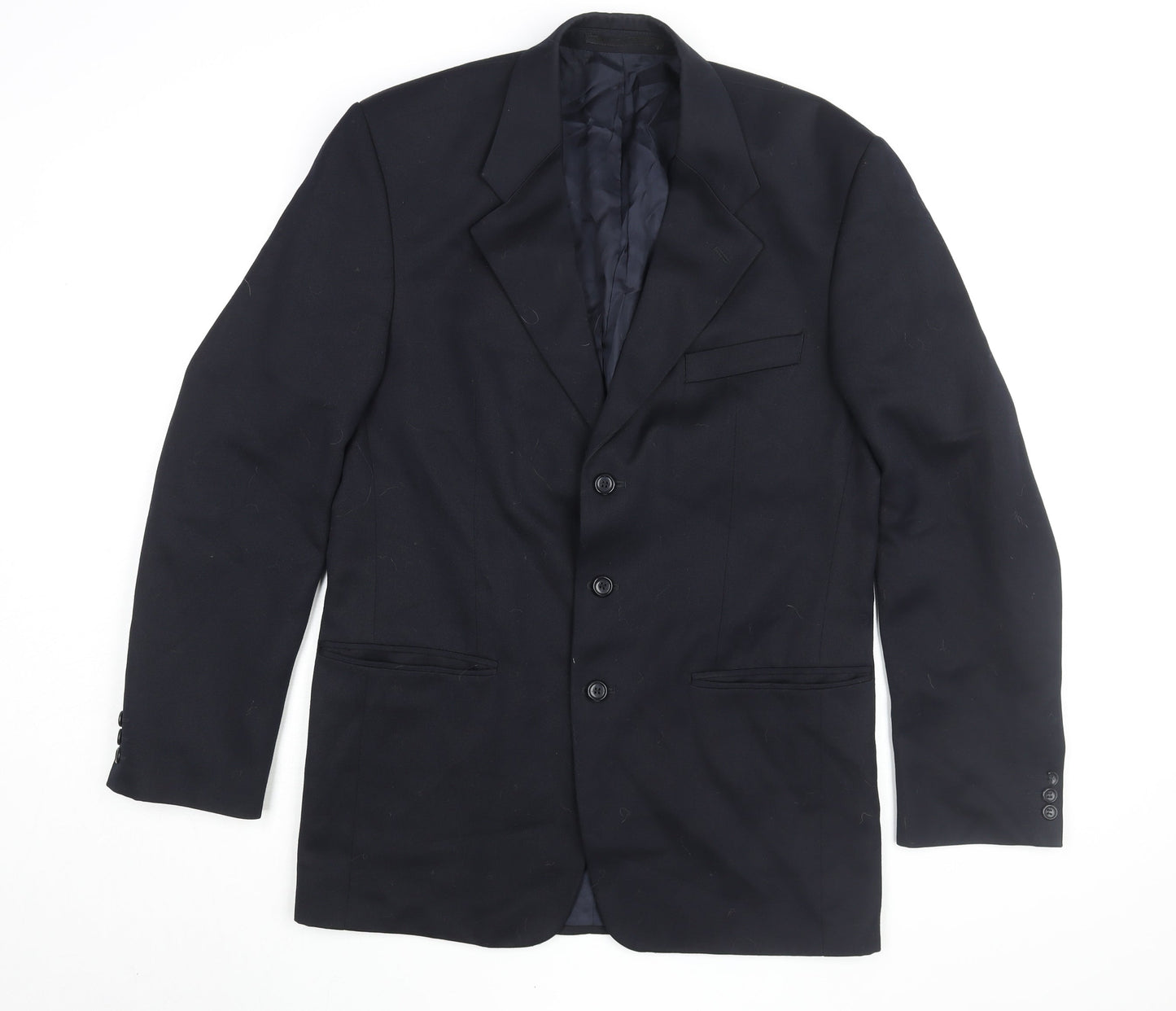 Burton Menswear Black Blazer, Men's, Size 40L, Formal Wear