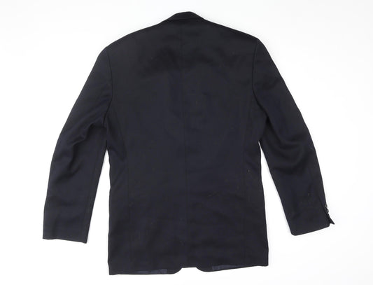 Burton Menswear Black Blazer, Men's, Size 40L, Formal Wear