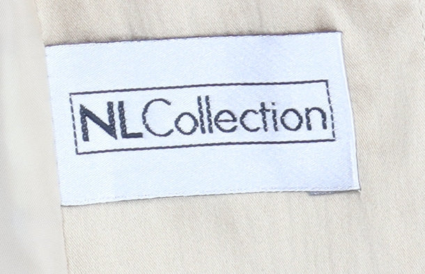 NL Collection Women's Beige Blazer Suit Jacket UK 8