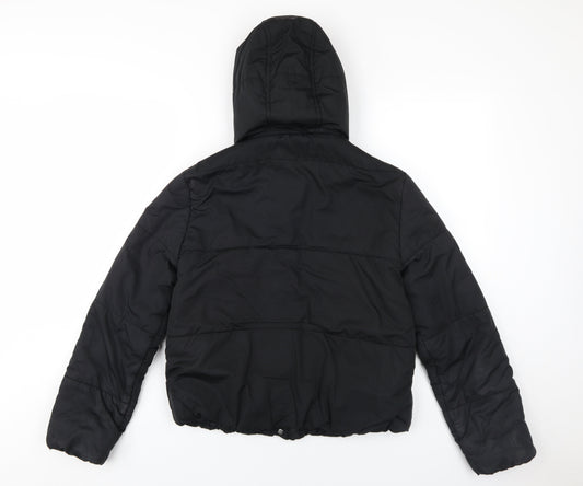 Marks and Spencer Women's Black Puffer Jacket Size 8