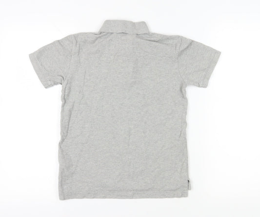 Gap Kids Boys Grey Polo Shirt L Cotton Casual