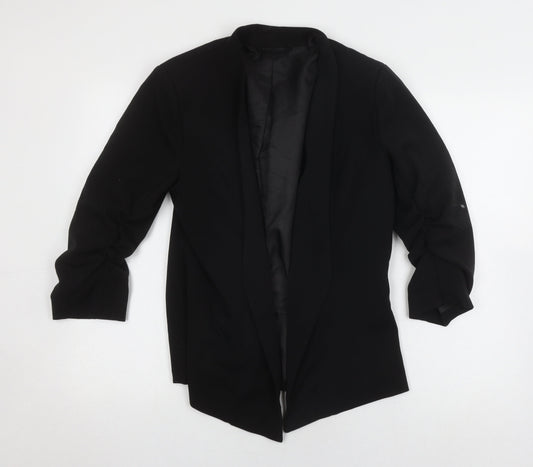 Vila Women’s Black Jacket L Size Classic Style
