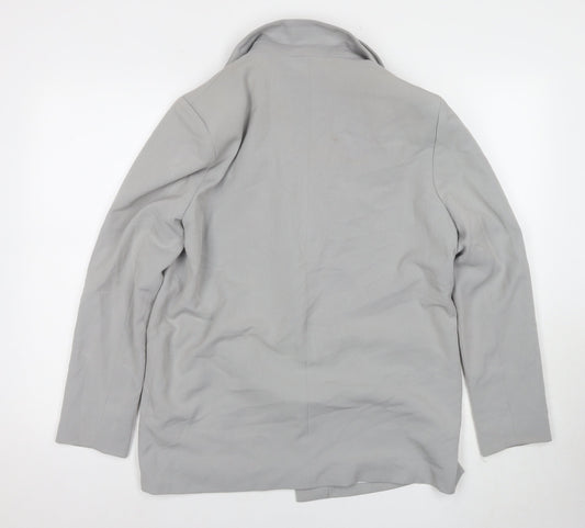 4th & Reckless Women's Grey Blazer, Size 6, Tailored Style